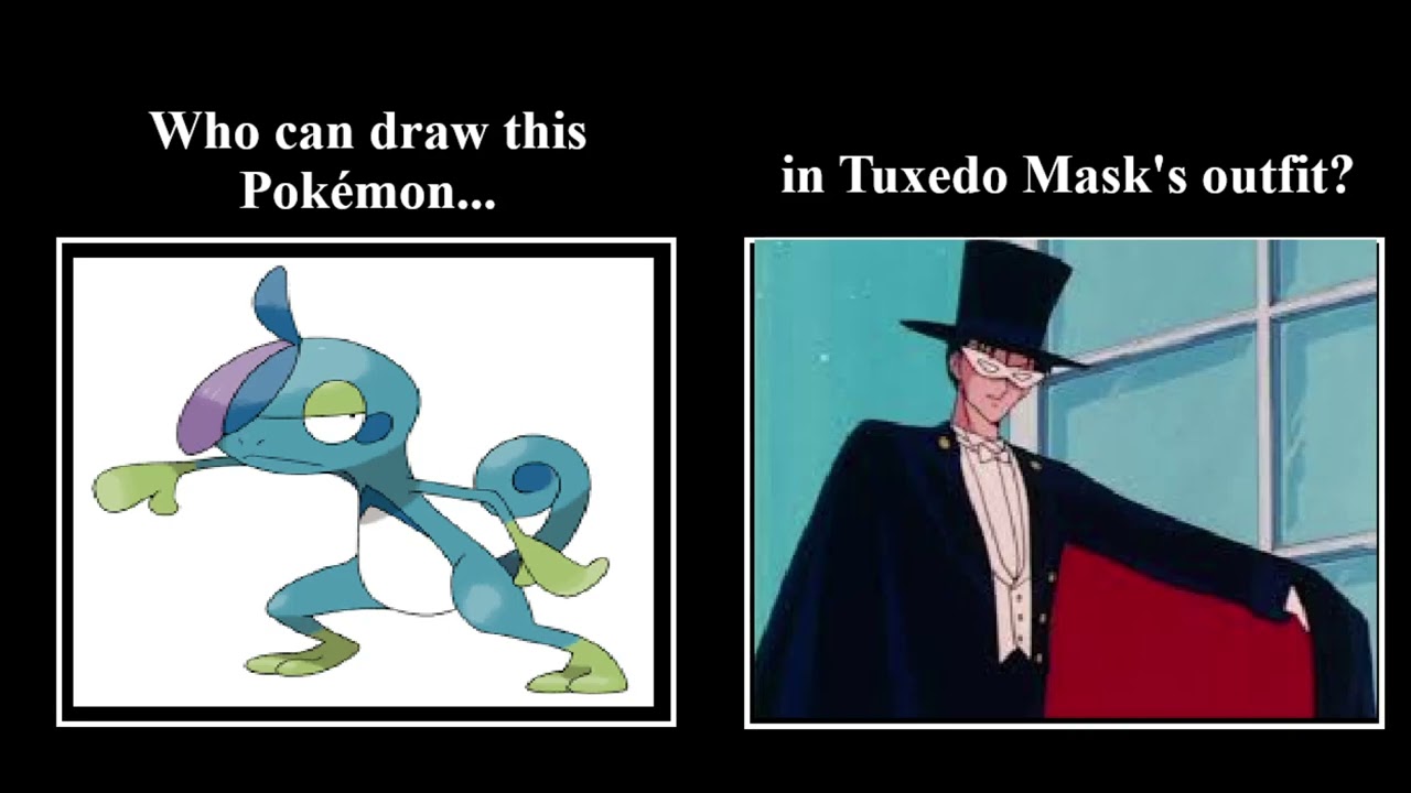 Who Can Draw Drizzile In Tuxedo Mask's Outfit? Request 