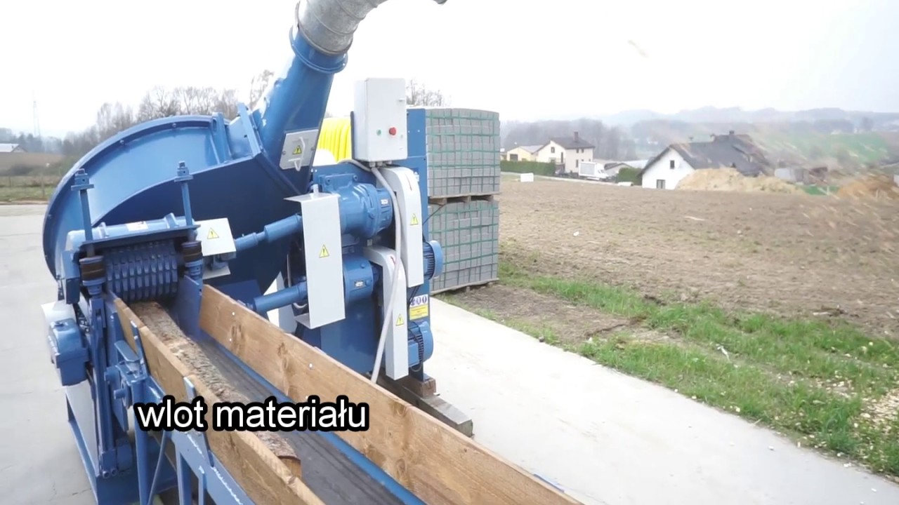 Rębak SILVAC / BRUKS * MAR-MASZ maszyny stolarskie