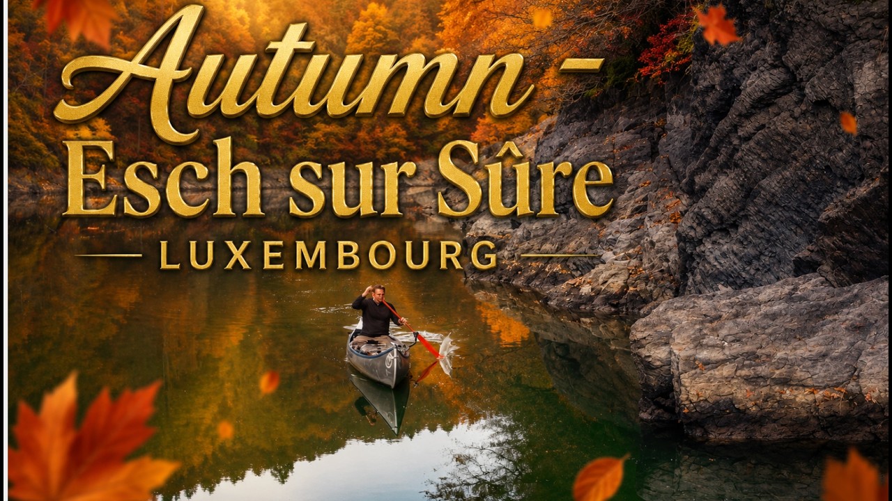 Autumn - Esch sur S&ucirc;re  Luxembourg  4K