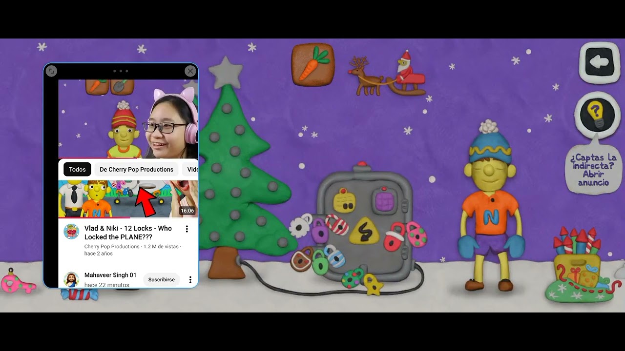 i'm playing vlad and niki 12 locks merry christmas