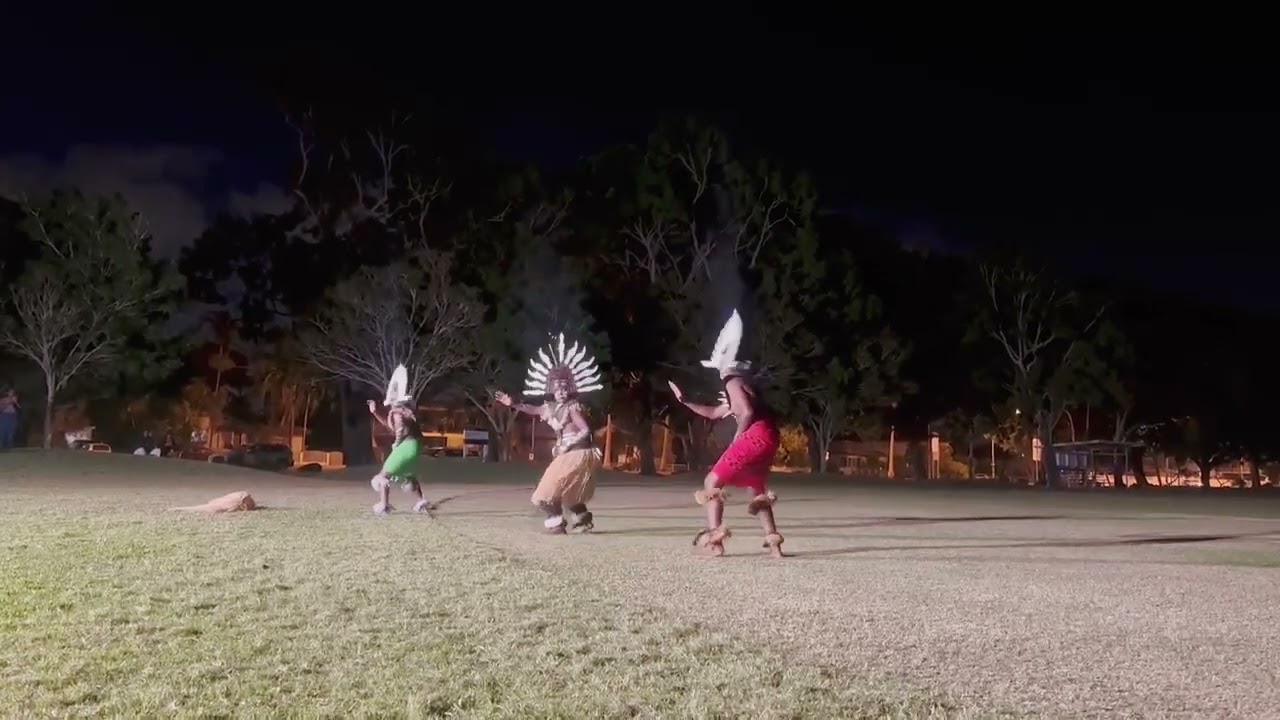 Saibai dancing 🔥- Teach them young . 🩸🐊💥