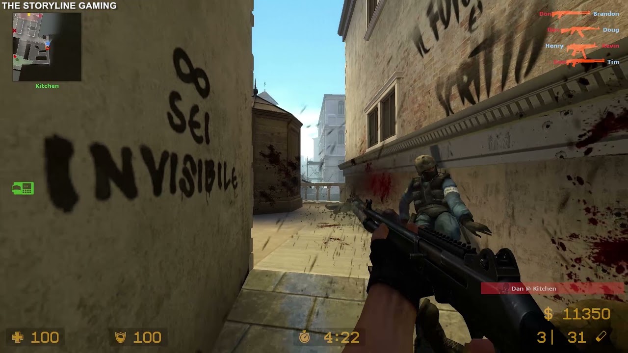 Counter Strike : Source - Rialto - Gameplay 