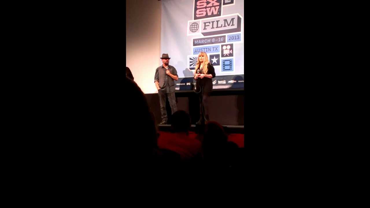 Stevie Nicks and Dave Stewart Q&A after In Your Dreams screening in Austin, TX