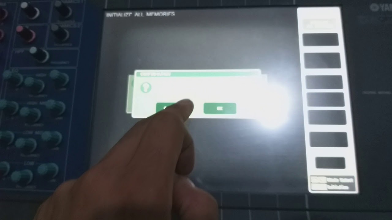 Hard reset M7CL