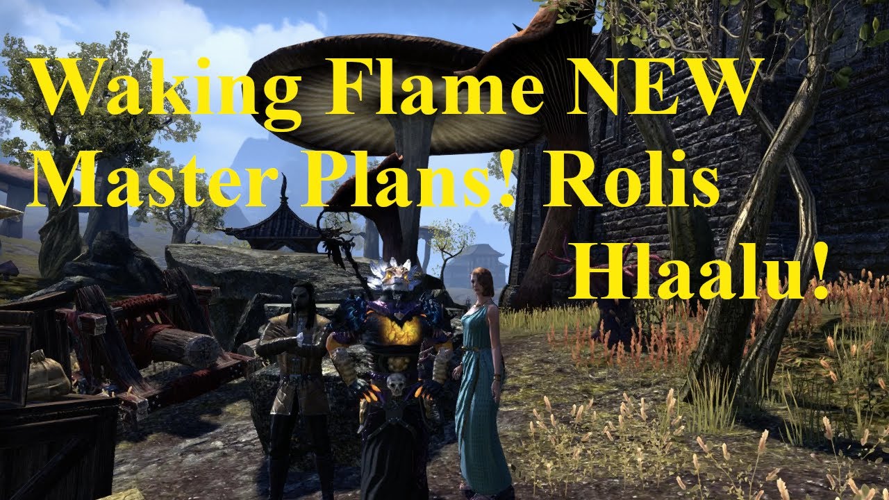 ESO Waking Flame NEW Master Furnishing Plans! Rolis Hlaalu!