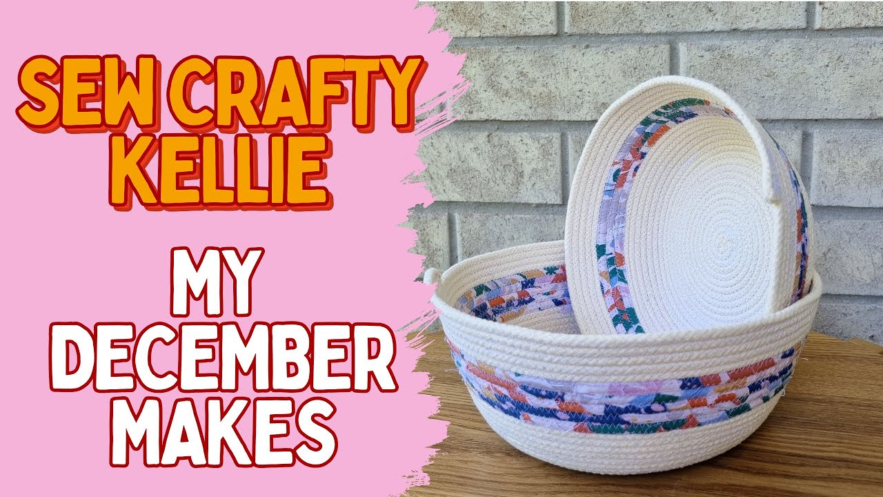 December Sewing Makes 2025 | Handmade Gifts, Tote Bags & Bucket Hats