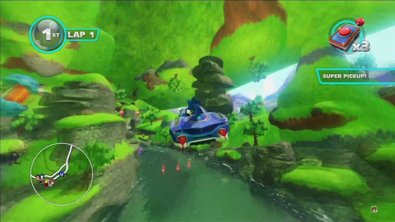 Sonic & All Stars Racing Transformed: Dream Valley [1080 HD]