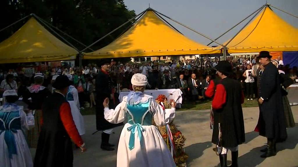 Szamotuły Dożynki 2014 - obrzęd dożynkowy