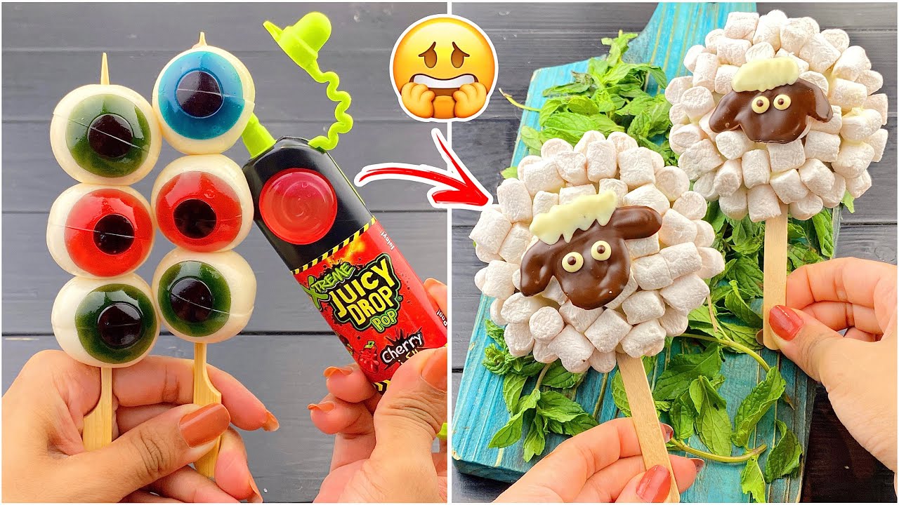 أفكار رهيبه لازم تجربونها في العيد! 😍🔥 آيسكريم الخاروف🐑!