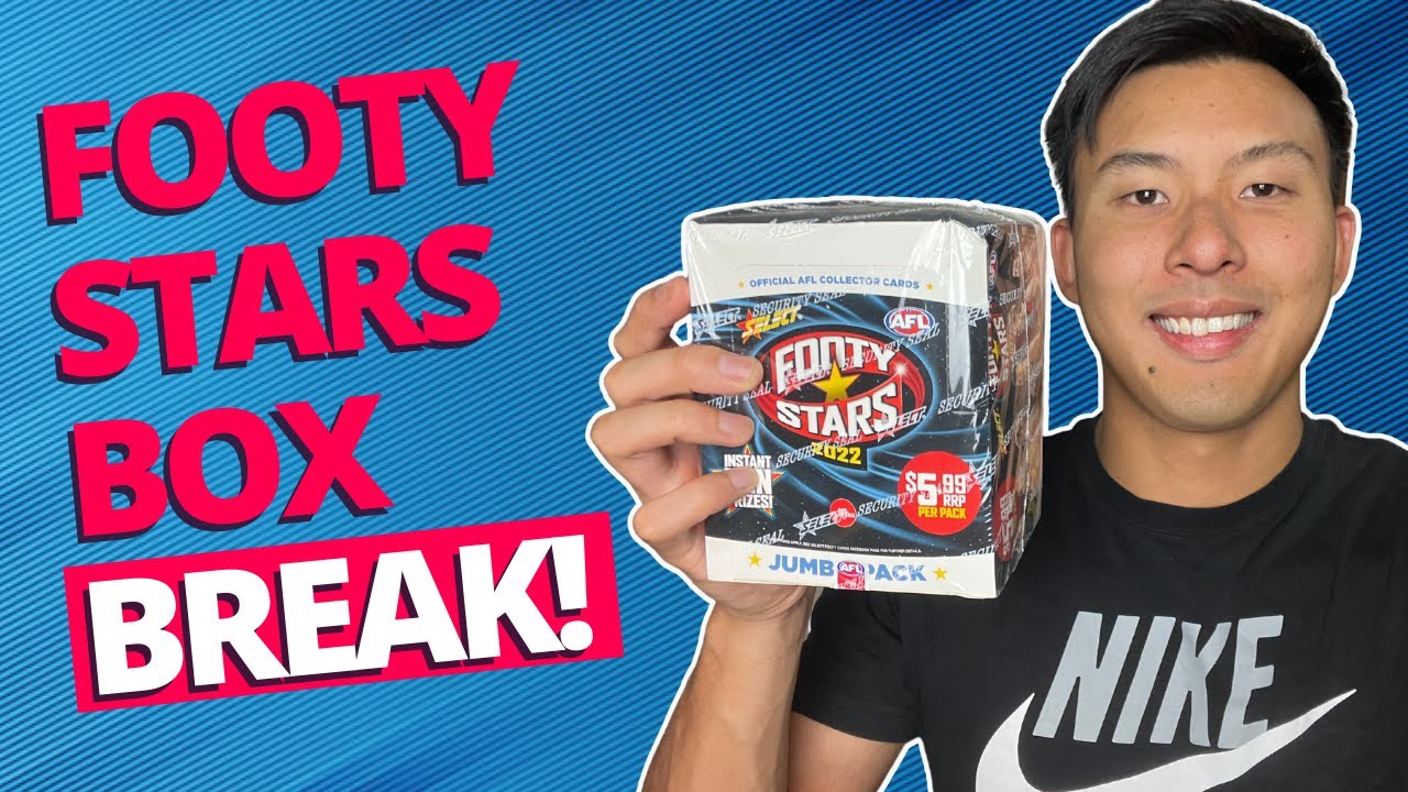 Select AFL Footy Stars 2022 Jumbo Box Break - Dusty Signature!?