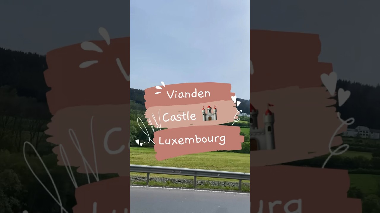 Vianden Castle #daytrip #luxembourg