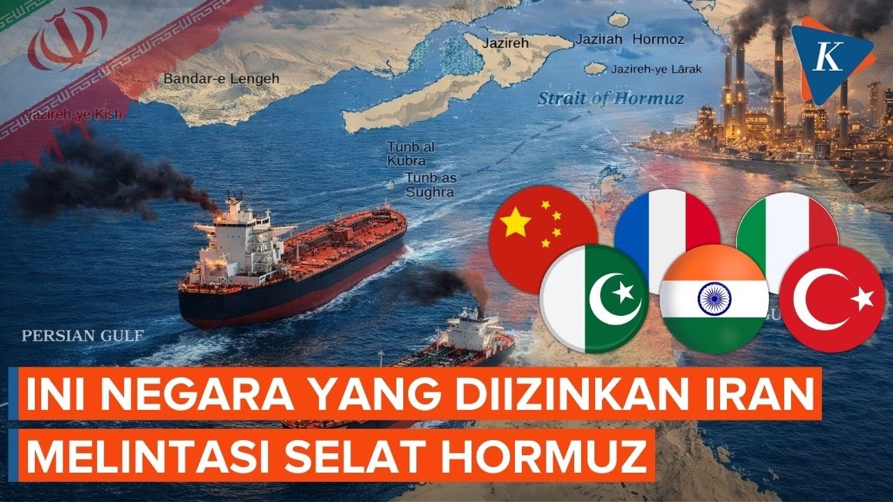 Iran Buka Akses Selat Hormuz untuk Negara Tertentu, Bagaimana Nasib Indonesia?