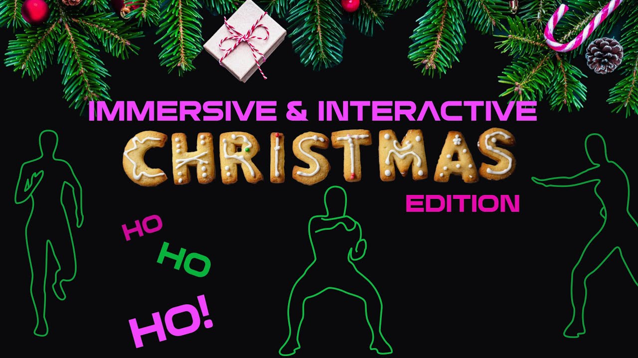 🎅 CHRISTMAS Edition Immersive Interactive Warm Up & Workout NEW