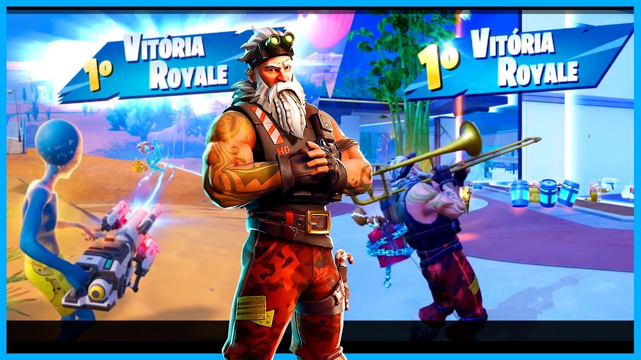 🏆🏆 Duas Vitórias Royale!! Battle Royale e Trocação!! - #Fortnite #QuintaNite