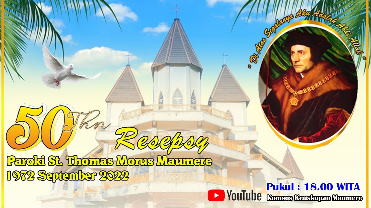 Resepsi Syukur 50 Thn Paroki St. Thomas Morus Maumere | 29 September 2022