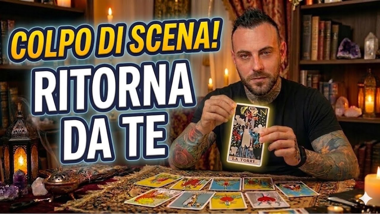 ✨ COLPO DI SCENA! RITORNA DA TE 😱 Tarocchi Interattivi 🔮 (Lettura GRATIS) #tarocchi #tarotreading 