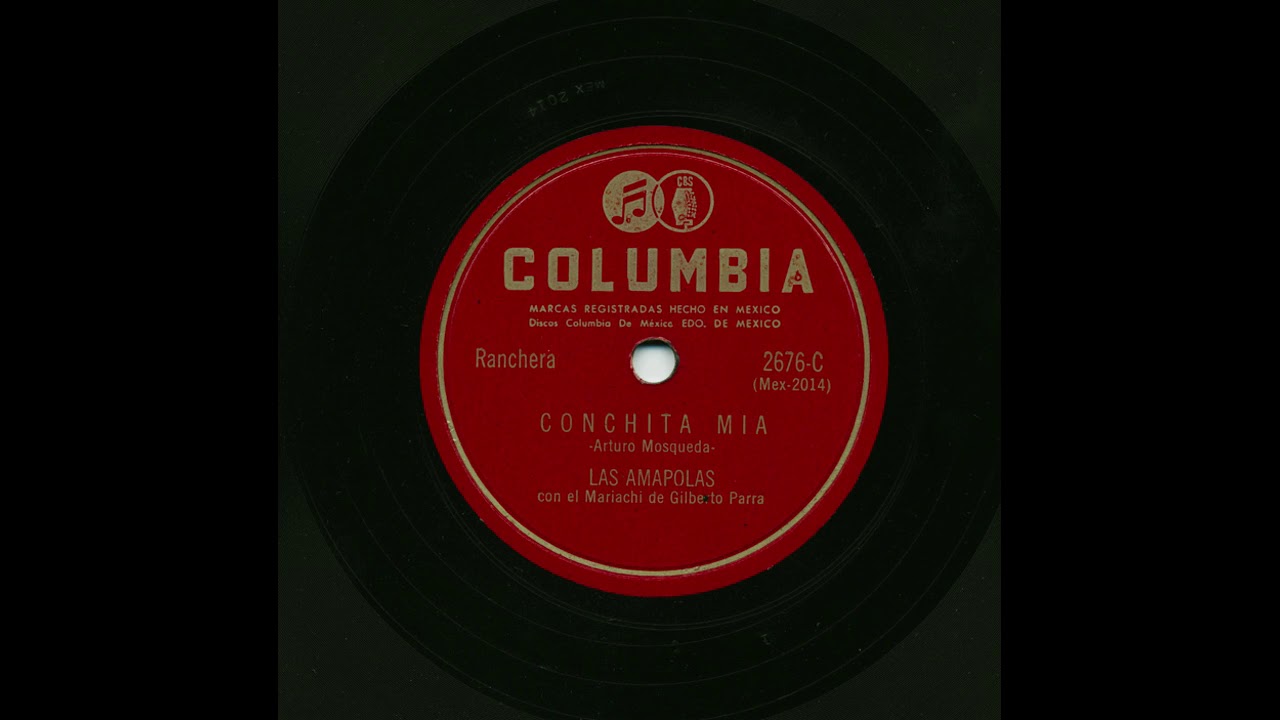 Las Amapolas - Conchita Mia - Columbia 2676-C