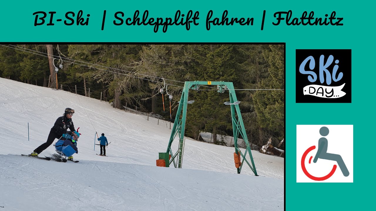 Bi-Ski | Schlepplift fahren | Flattnitz