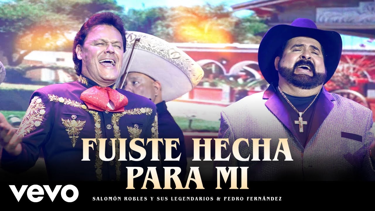 Salomón Robles Y Sus Legendarios & Pedro Fernández - Fuiste Hecha para Mi