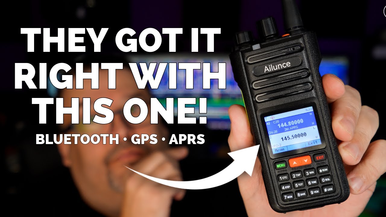 Полноценное портативное устройство APRS и GPS: Ailunce HA2