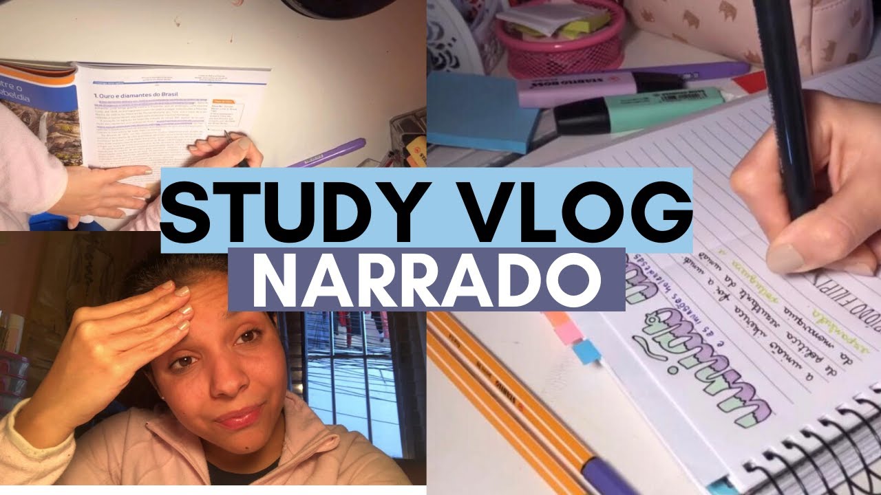 STUDY VLOG #17 || UMA TARDE DE ESTUDOS COMIGO