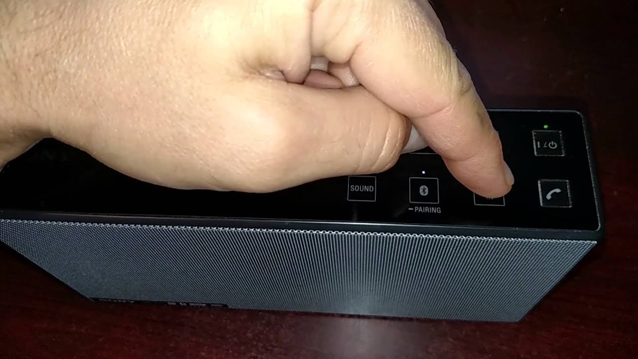 Sony SRS-X55 buttons don't work