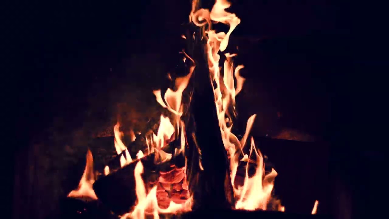 Campfire at Night | 1 Hour of Stillness | Stillness Ambient