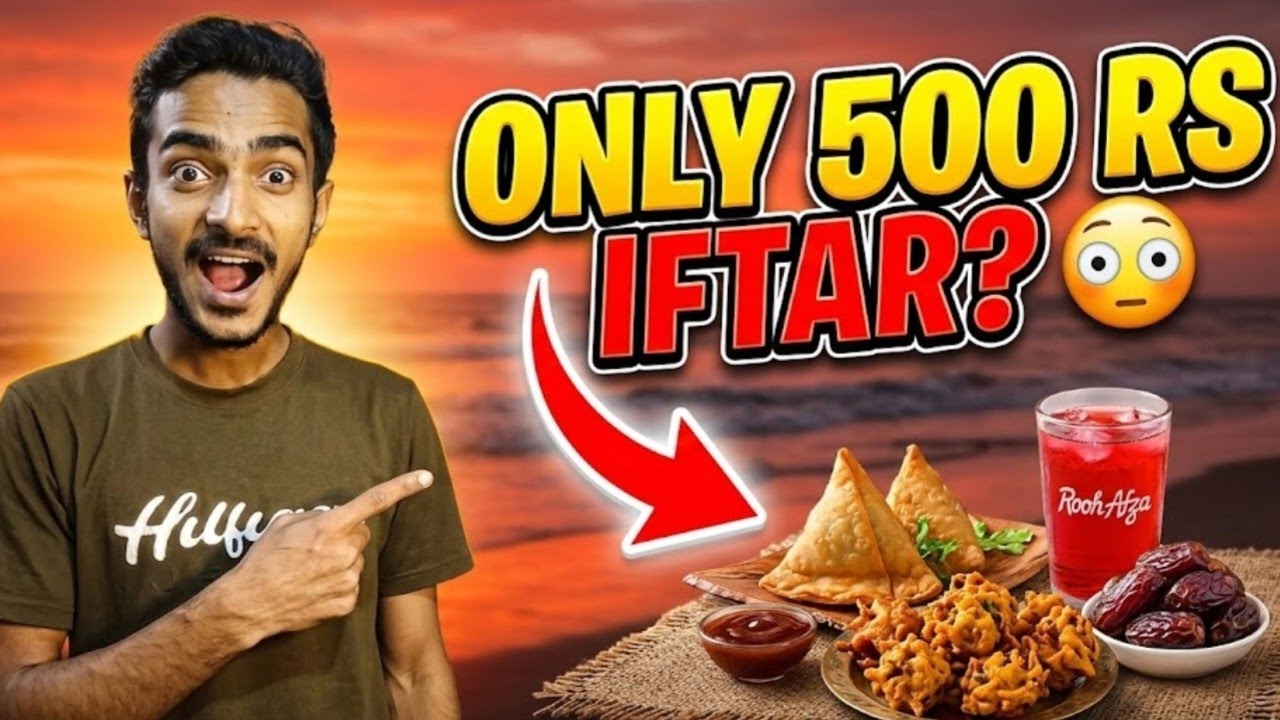 Sirf 500 Rupees me Seaside Iftar Challenge😳 