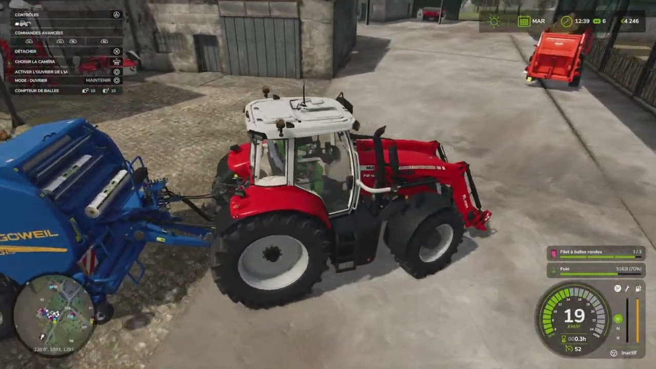 Fs25 carrière suivie #2 moisson