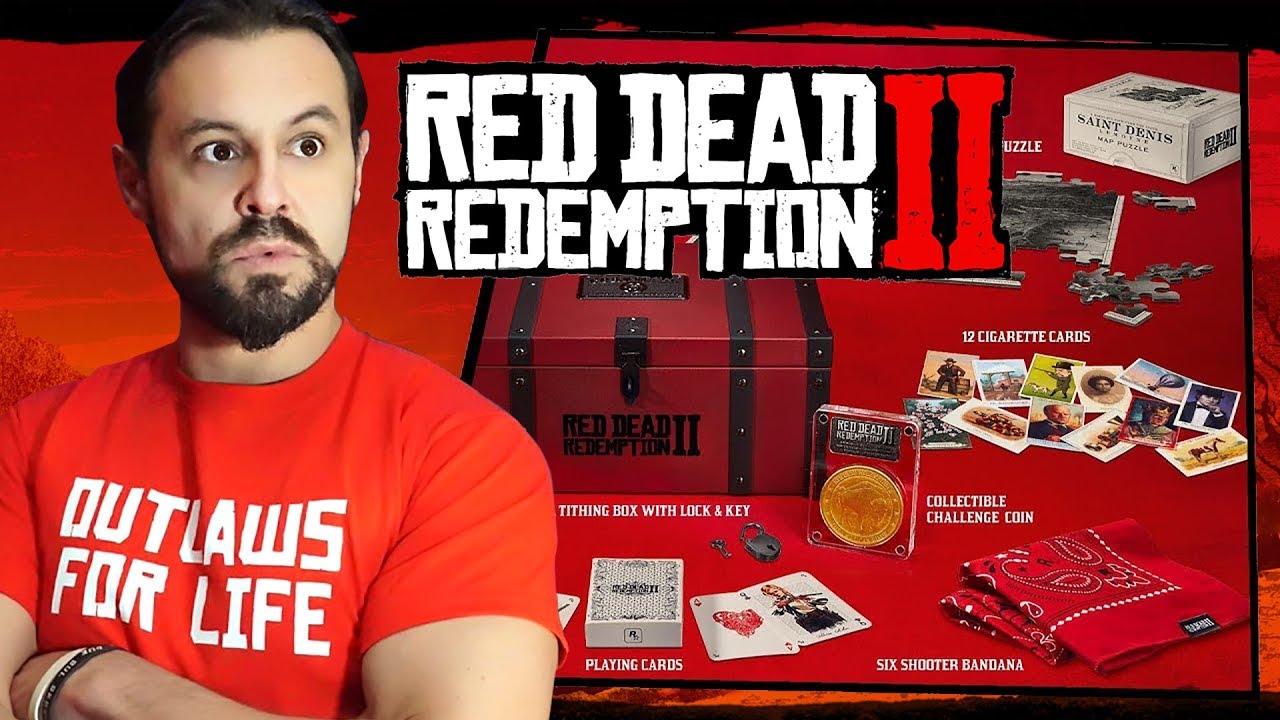 RED DEAD REDEMPTION 2 COLLECTOR'S BOX UNBOXING