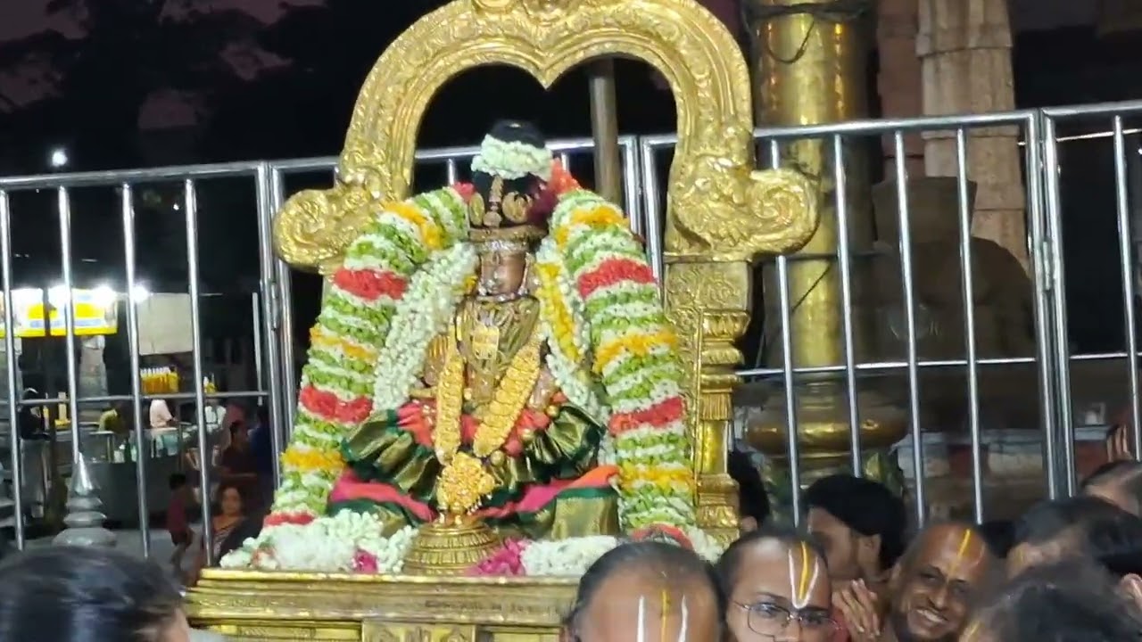 13.03.2026 காஞ்சி.ஸ்ரீதாயார் சுக்ரவார உத்ஸவம் பத்தியுலாத்தல்,ஊஞ்ஜல் சேவை. பால.கேசவன்