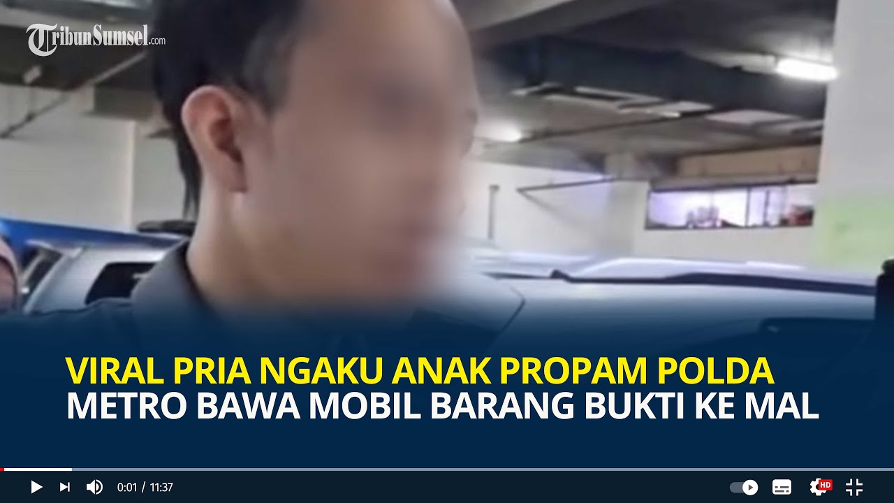 Viral Pria Ngaku Anak Propam Polda Metro Bawa Mobil Barang Bukti ke Mal Bogor