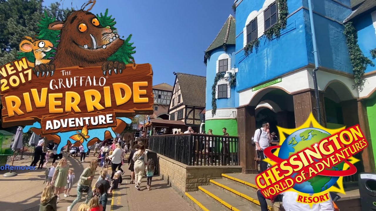 The Gruffalo River Ride - on ride POV - Chessington world of adventures