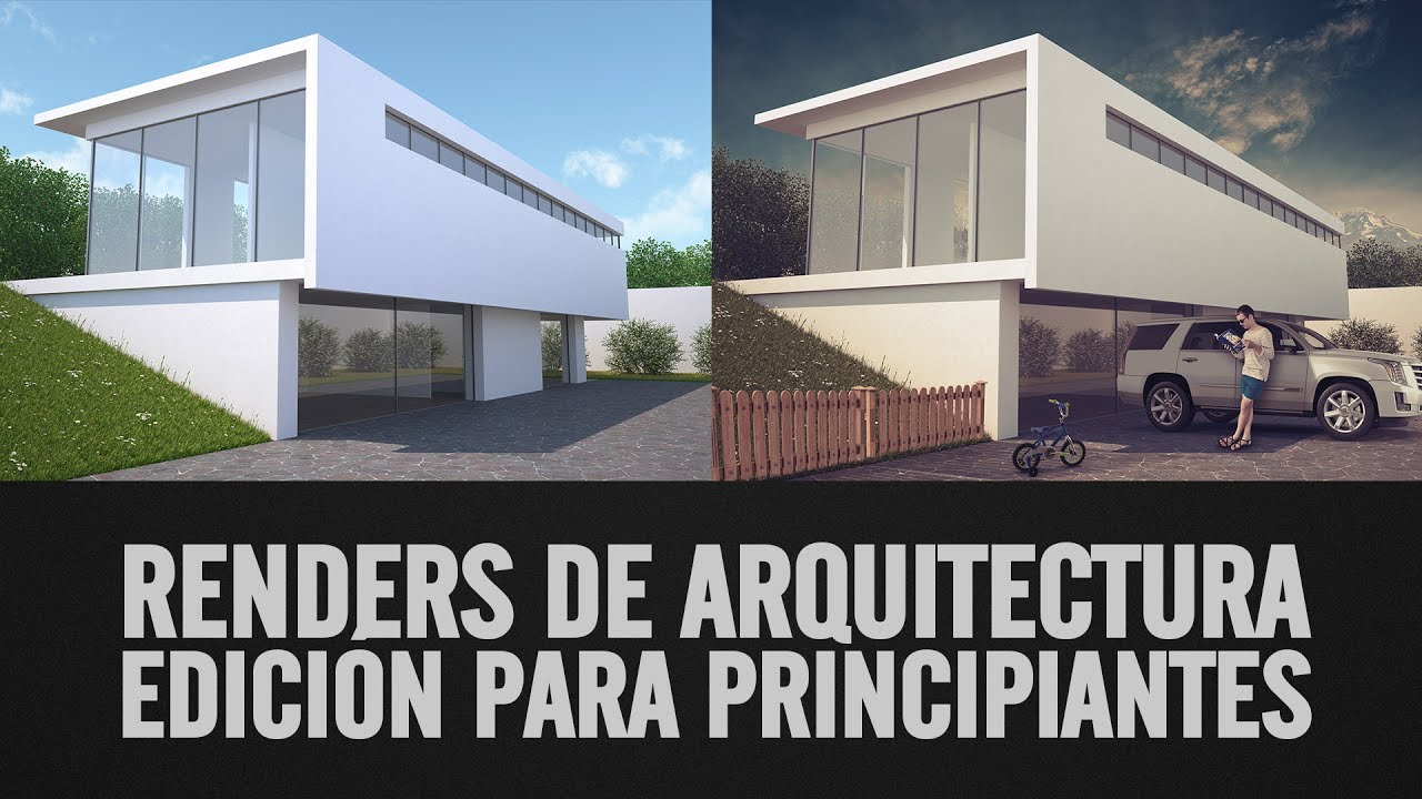 Renders de arquitectura 3D Edición Básica