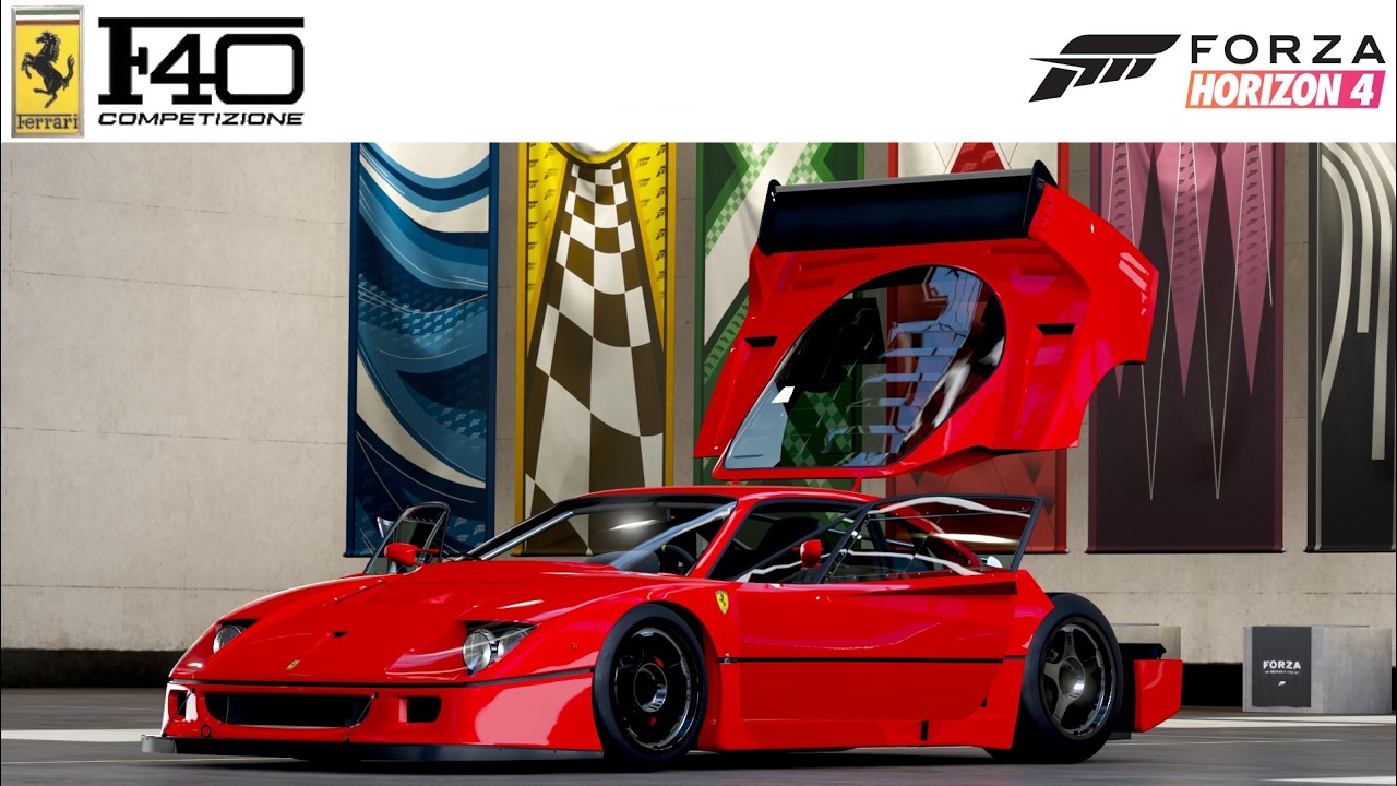 Ferrari F40 Competizione '89 | Forza Horizon 4 |  Forzavista++