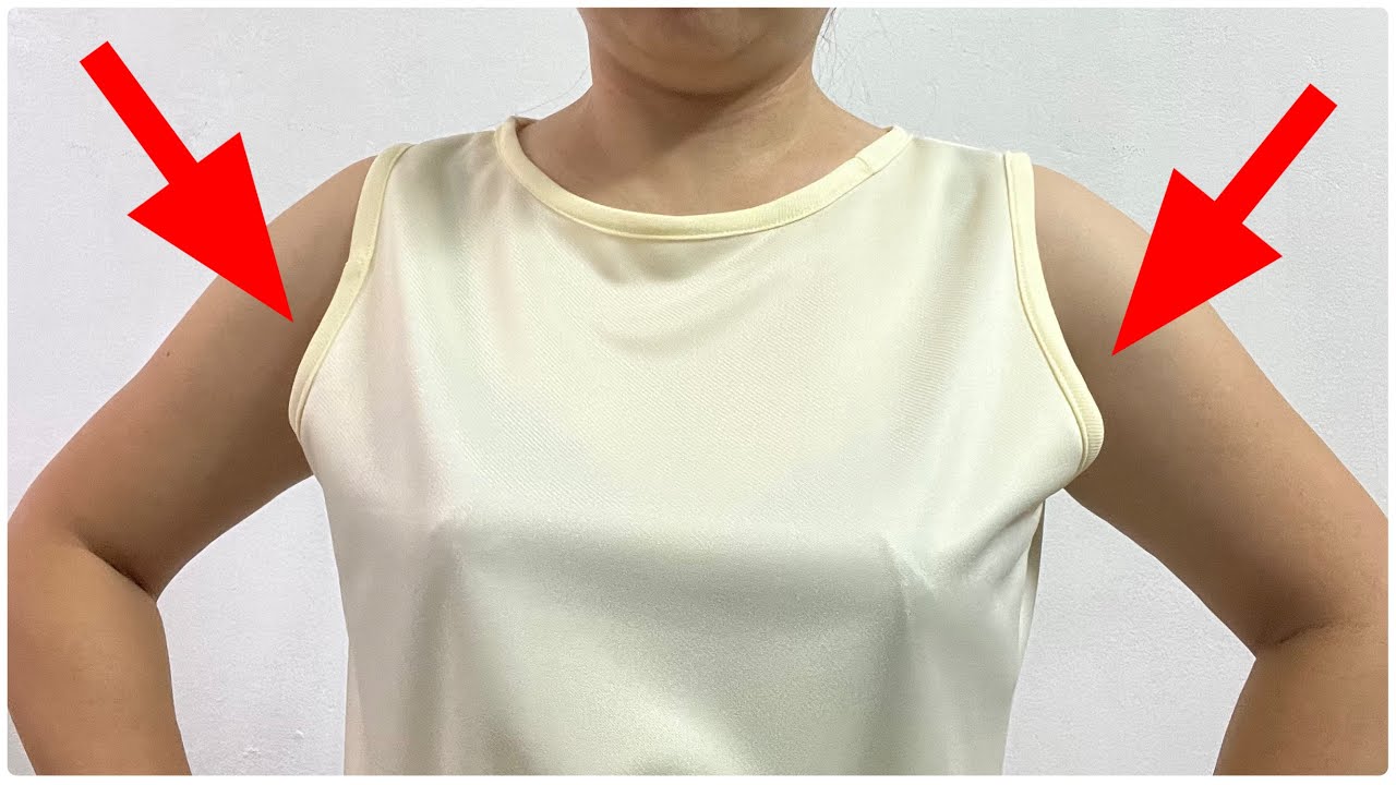 ✋Technique to fix the armpit of ​shirt is loose and not fit tight the shoulders