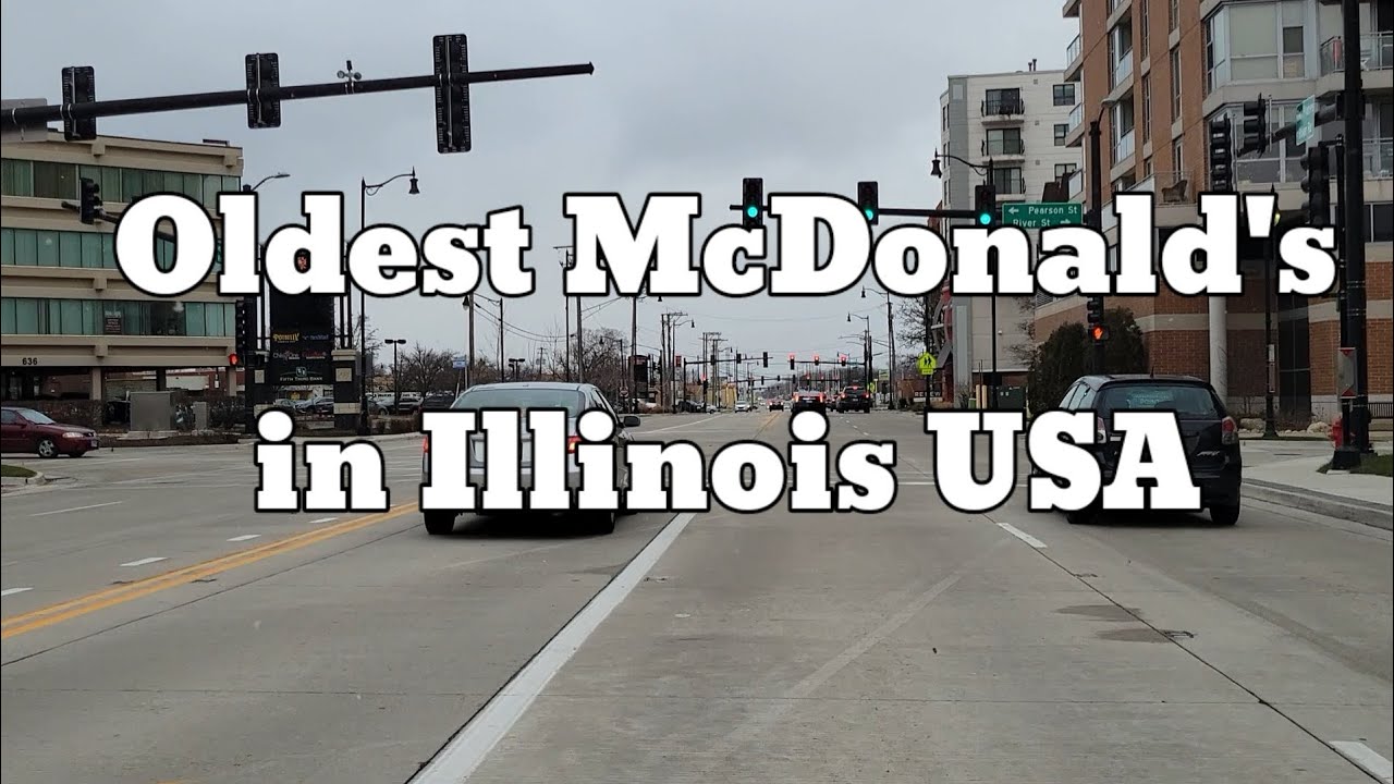 EP42- Oldest McDonald's in Illinois USA | Des Plaines, Illinois USA #RideAndDriveBax