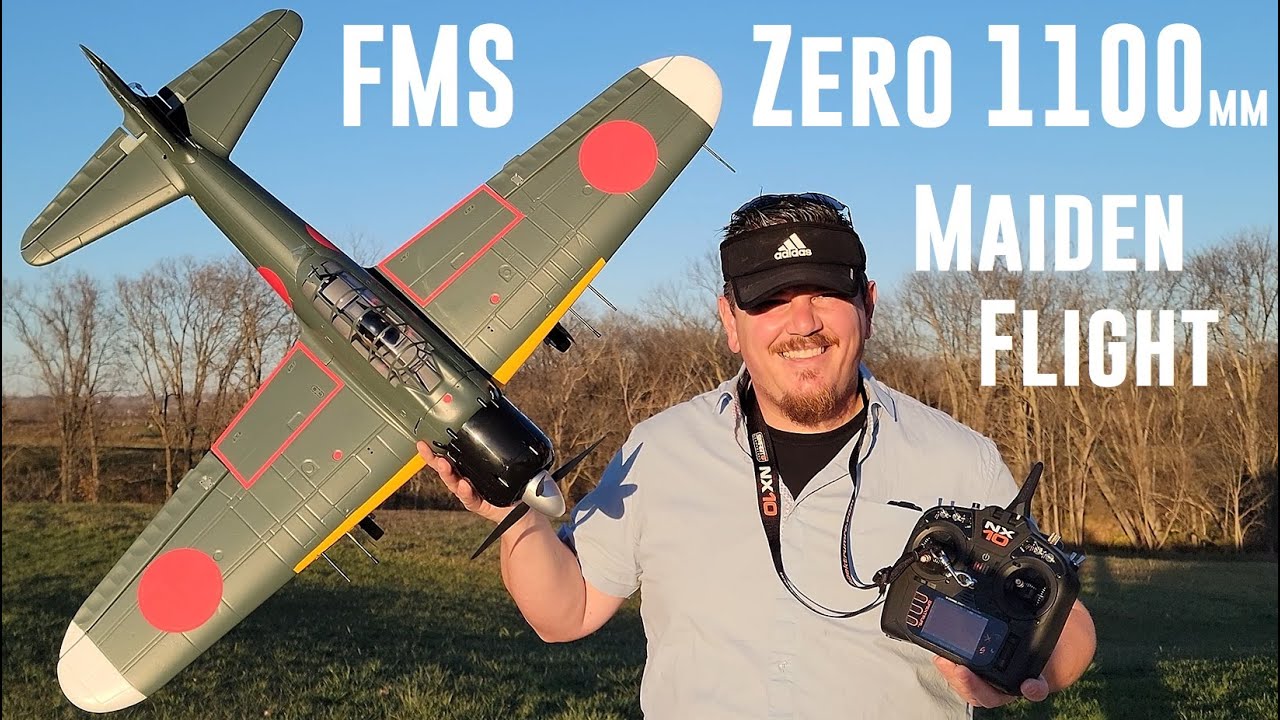 FMS - Zero - 1100mm - Maiden Flight