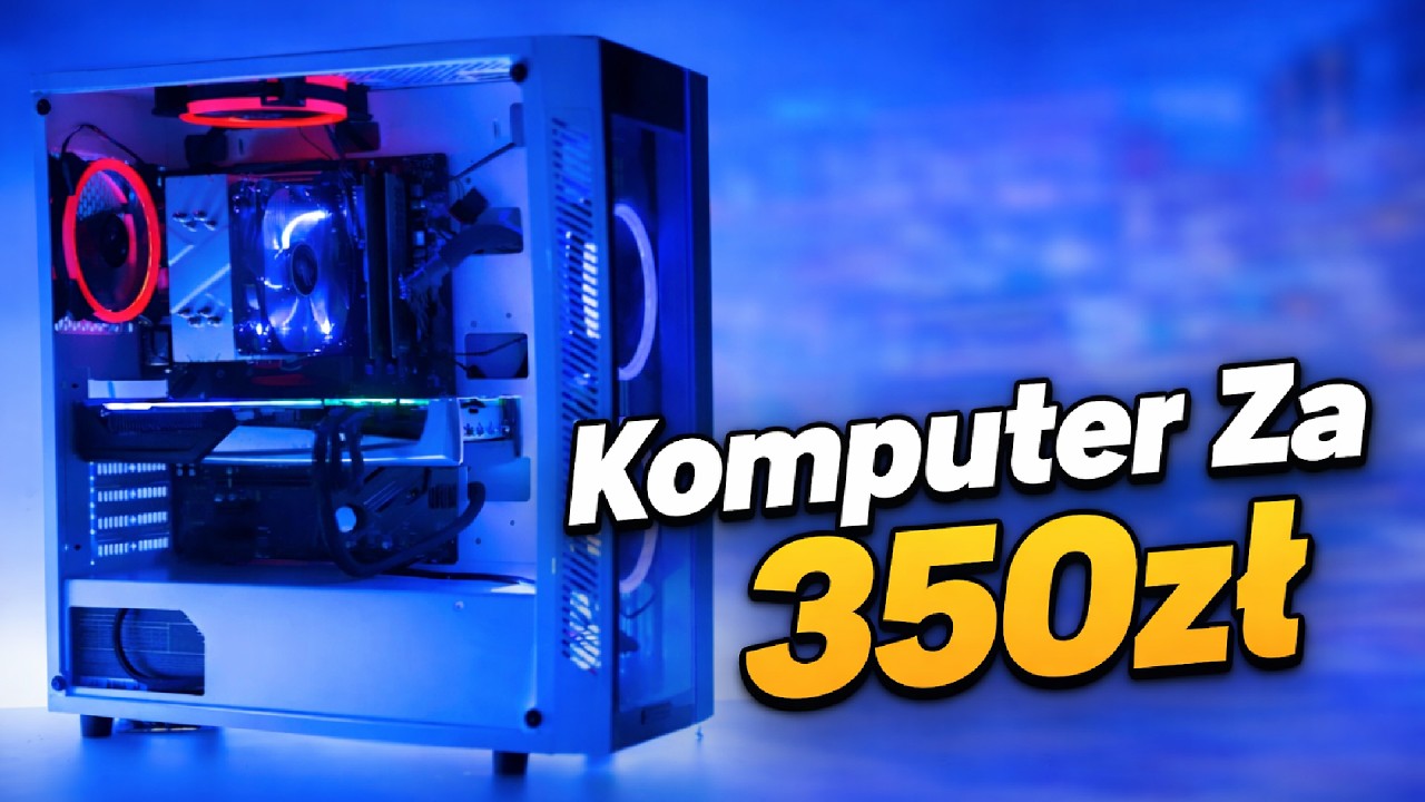 👉 Czy za 350zł da się grać? 🤔 RGB PC na DDR3 (gdy RAM jest DROGI!)