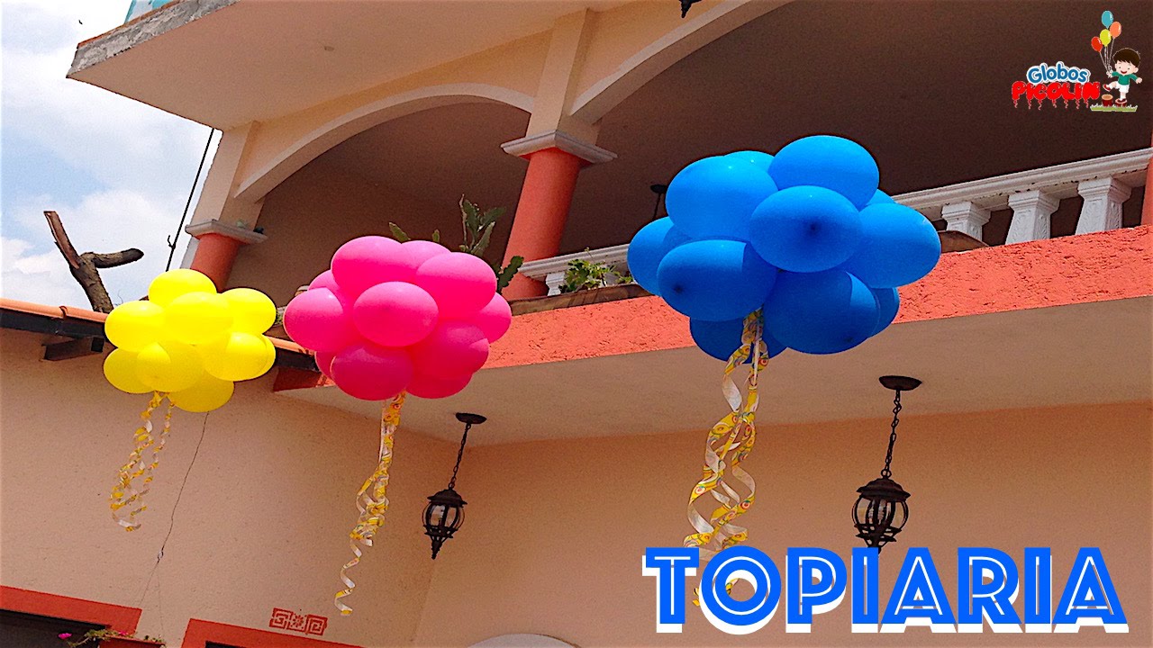 Como hacer una topiaria de globos de la manera correcta # 39