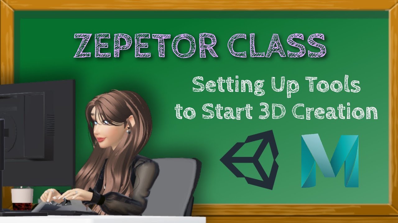 [ZEPETOR CLASS] Setting Up Tools to Start 3D Creation (Maya & Unity Set Up & Basic Navigation)