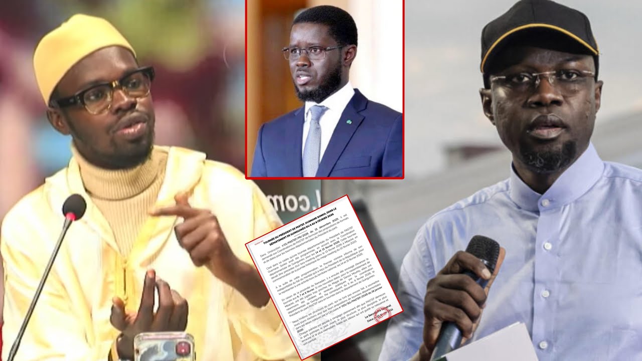 Convoi de Sonko saboté à Guinguinéo? Litax Diomaye annule meeting bi..