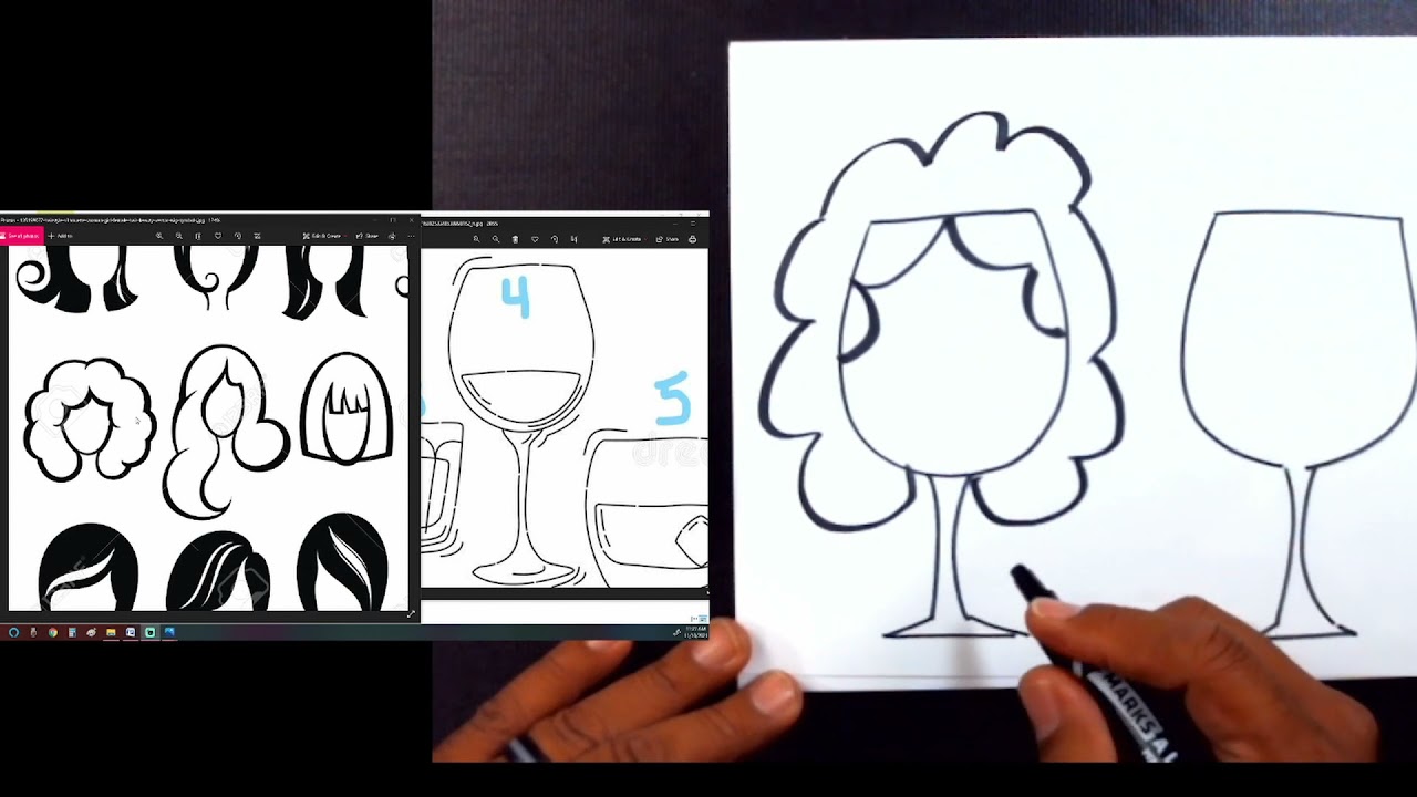 Discover How to Easily Draw a Caricature Hair Style Guaranteed!