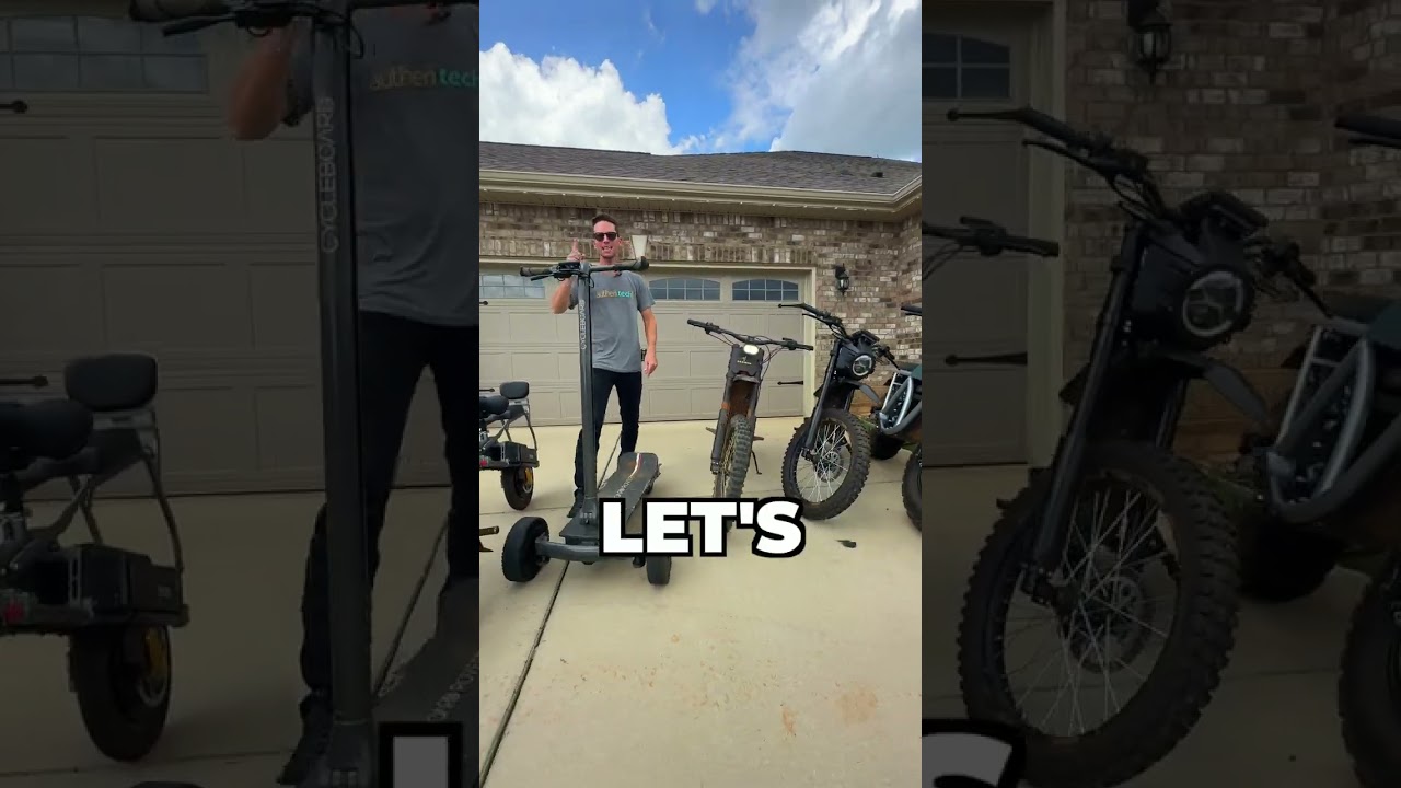 Drag Race! $4K Segway Scooter vs. $6K Dirt Bike 🛴 🏍️