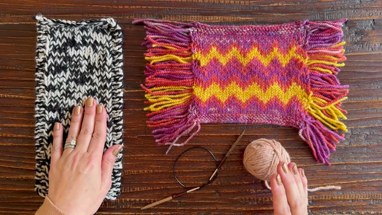 How To Knit A Swatch In The Round