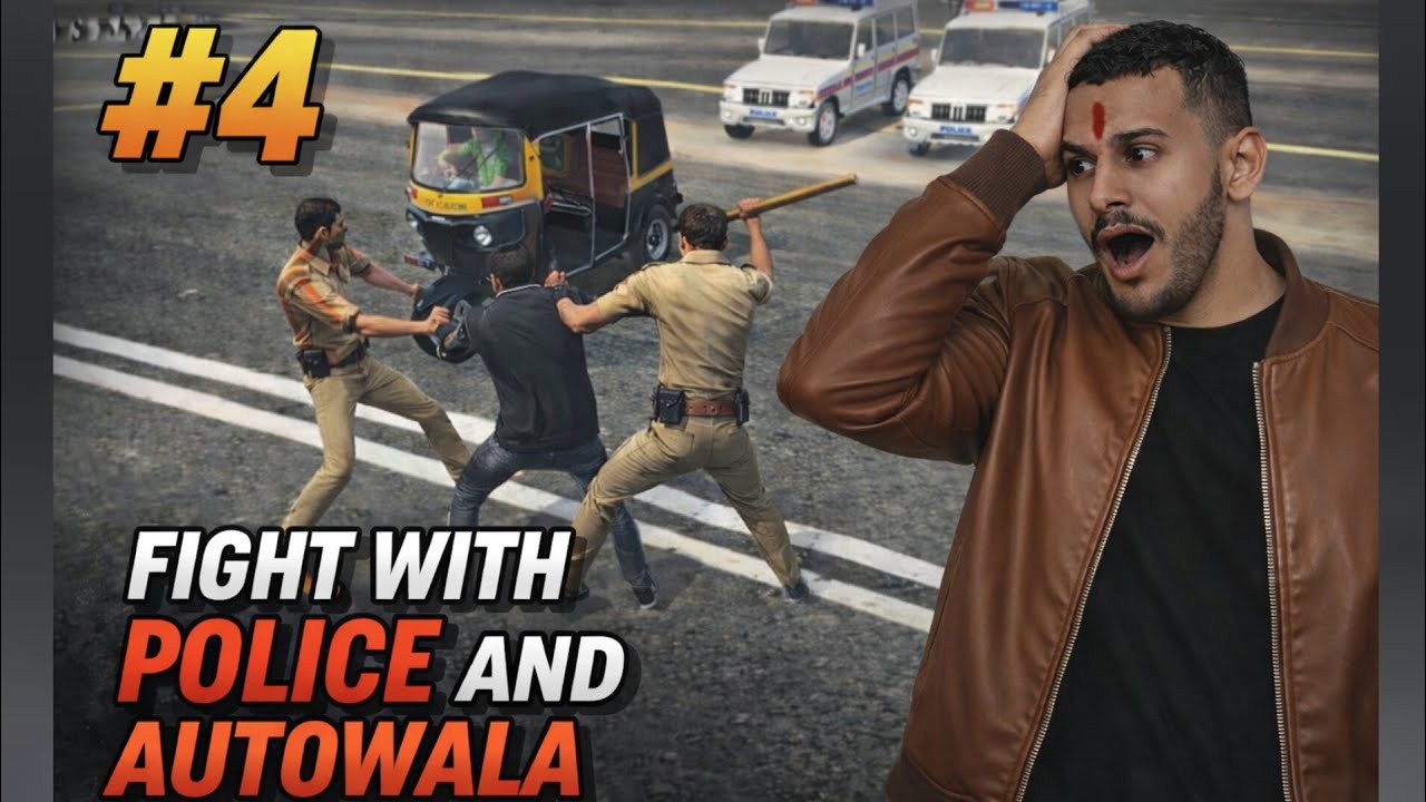 #4 👦फ्रेंकलिन ने 🛺ऑटो रिक्शा चुरा लिया- Ultimate Vehicle Collection In Indian Theft Auto Simulator 