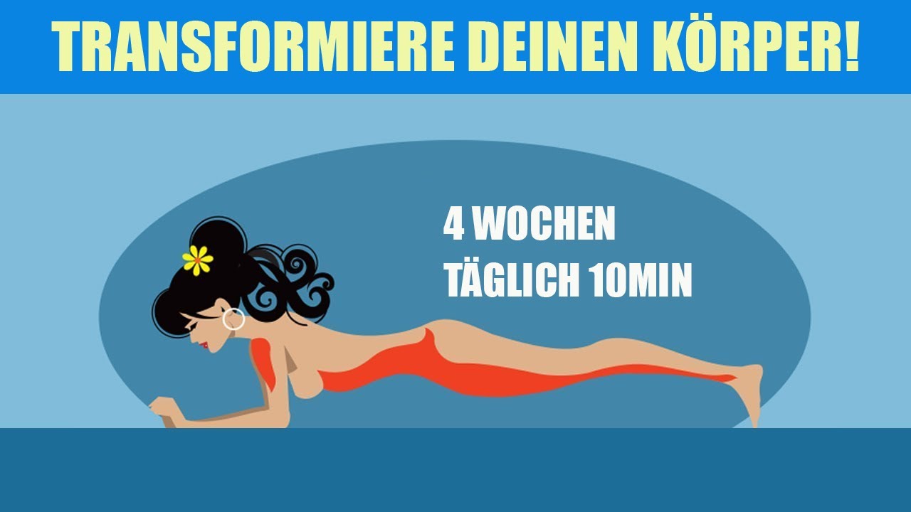 5 &Uuml;bungen, die deinen K&ouml;rper innerhalb von 4 Wochen transformieren werden!