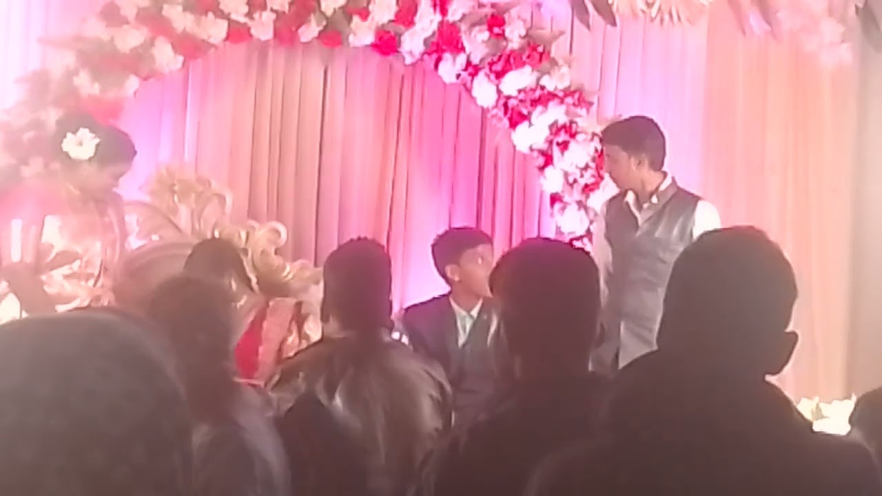 Bengali biyer reception 🥰❤️#creationofbidisha #bengaliwedding #bengalibiye #receptionvideo #viral