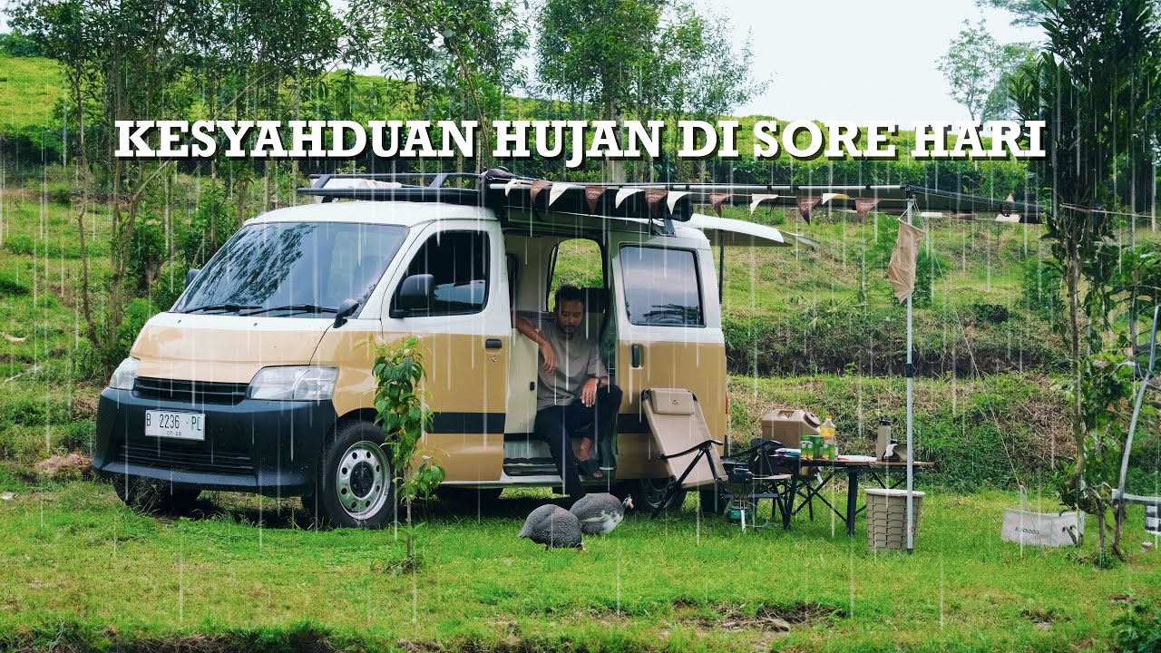 Pindah Berkala #11 | Campervan Spot di Bawah Bukit dan Perkebunan Teh
