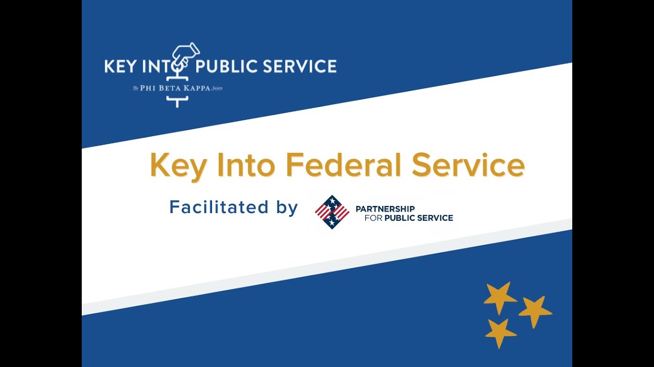 Phi Beta Kappa Key into Public Service 2022 Panel - Key into Federal Service Panel